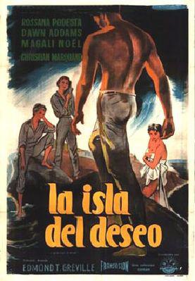 La Isla del deseo - Poster Espagne La Isla del deseo - Poster Espagne