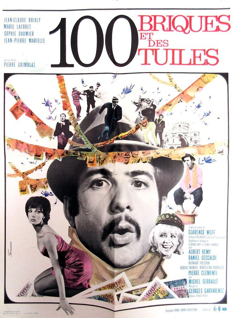 Cent briques et des tuiles - Poster Belgique Cent briques et des tuiles - Poster Belgique