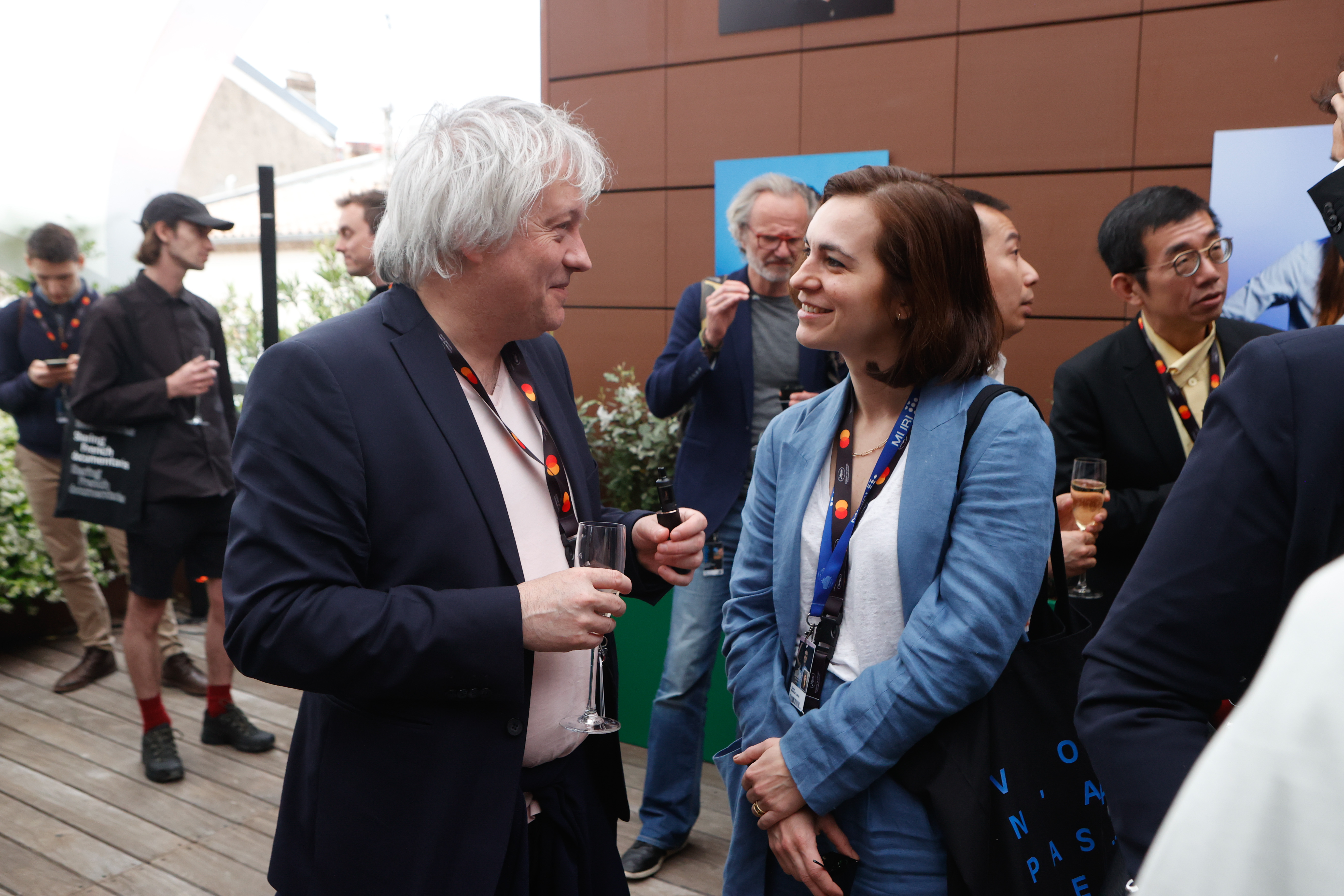 A look back at the events at Unifrance's Terrace and stand in photos - Cannes '23 - Cocktail Cannes Doc - © Christophe Clovis / Unifrance • Cocktail Cannes Doc A look back at the events at Unifrance's Terrace and stand in photos - Cannes '23 - Cocktail Cannes Doc - © Christophe Clovis / Unifrance • Cocktail Cannes Doc