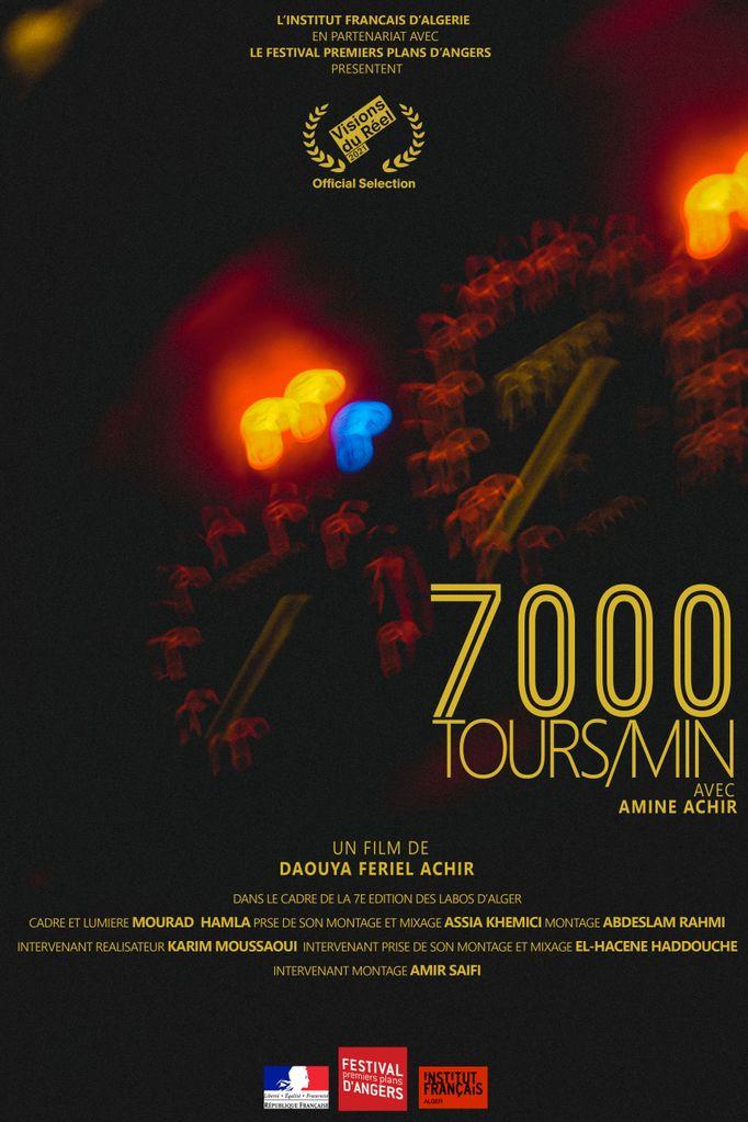 7000 tours/min 7000 tours/min