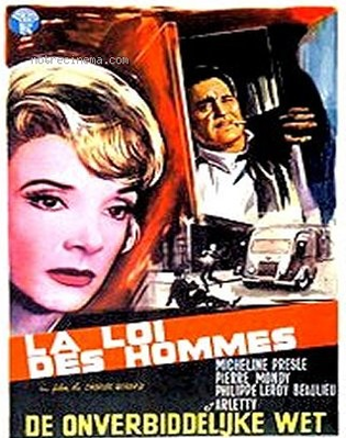 La Loi des hommes - Poster Belgique La Loi des hommes - Poster Belgique