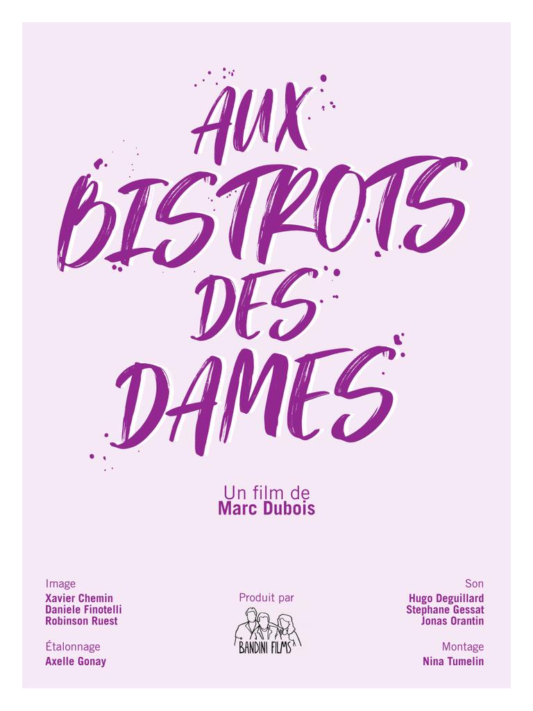 Aux bistrots des dames Aux bistrots des dames