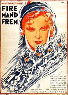 L'Amour en vitesse (Quatre en bobsleigh) - Poster - Sweden L'Amour en vitesse (Quatre en bobsleigh) - Poster - Sweden