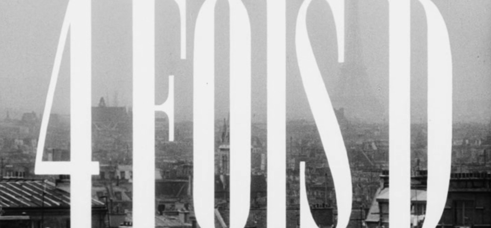 Primer minuto de "4 fois D", el corto de Philippe Labro invisible durante tanto tiempo Primer minuto de "4 fois D", el corto de Philippe Labro invisible durante tanto tiempo