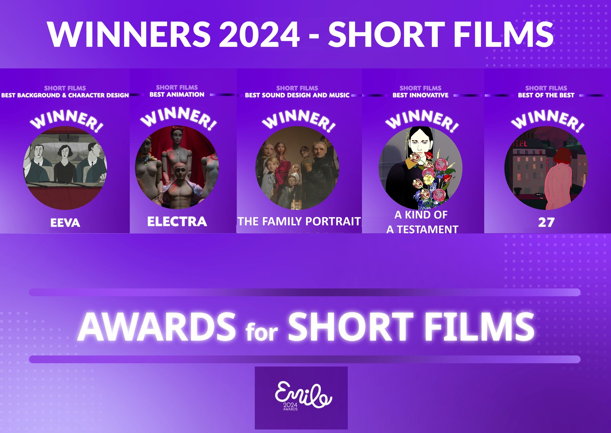 French animation reaps accolades at the Emile Awards 2024 French animation reaps accolades at the Emile Awards 2024