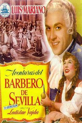 Aventuras del barbero de Sevilla - Poster Espagne Aventuras del barbero de Sevilla - Poster Espagne