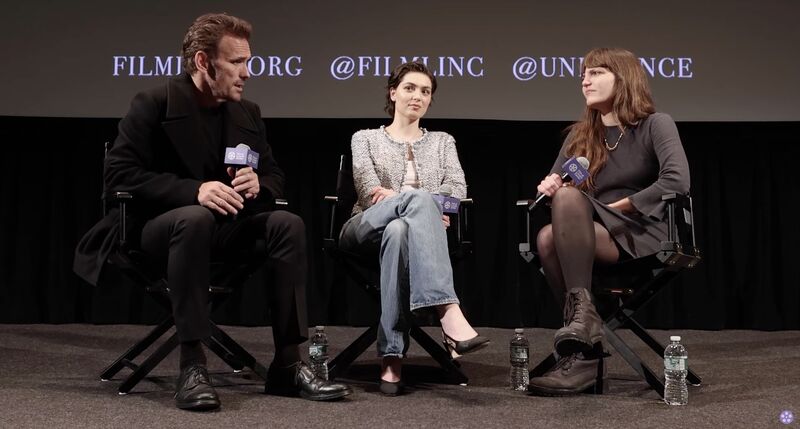 Les artistes français autour du monde avec Unifrance - Matt Dillon & Anamaria Vartolomei (New York) - © Thomas Brunot / Unifrance Les artistes français autour du monde avec Unifrance - Matt Dillon & Anamaria Vartolomei (New York) - © Thomas Brunot / Unifrance