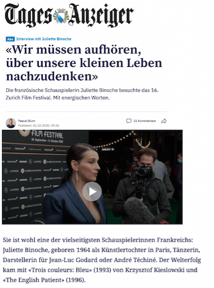 Revista de prensa - Octubre del 2020 Revista de prensa - Octubre del 2020