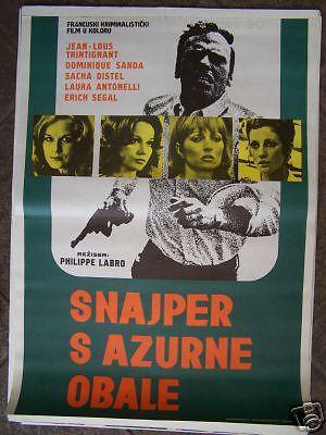 Sin móvil aparente - Poster Yougoslavie Sin móvil aparente - Poster Yougoslavie