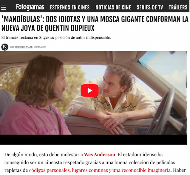 Revista de prensa - Octubre del 2020 Revista de prensa - Octubre del 2020