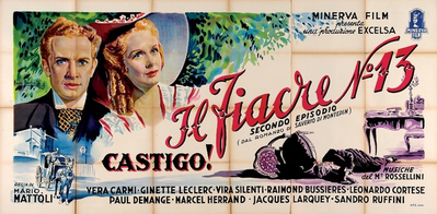 Cab Number 13 - Poster Italie Cab Number 13 - Poster Italie