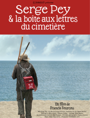 Serge Pey et la boîte aux lettres du cimetière Serge Pey et la boîte aux lettres du cimetière