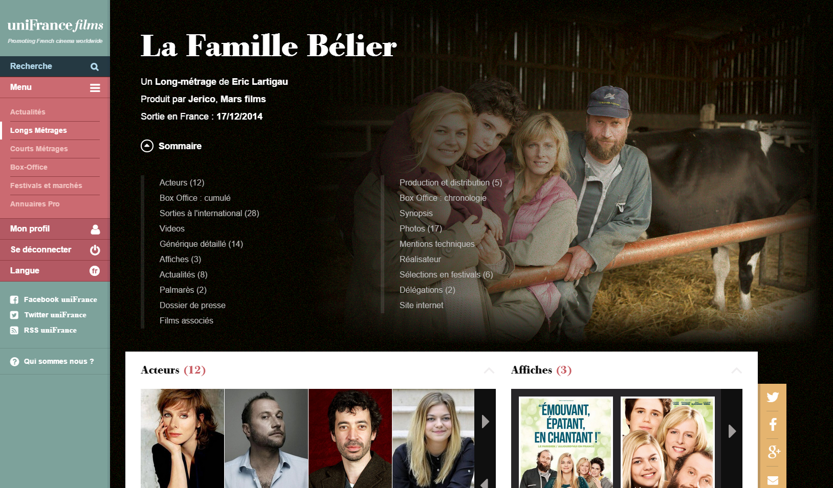 Unifrance.org gets a new look! - Nouvelle fiche film - www.unifrance.org Unifrance.org gets a new look! - Nouvelle fiche film - www.unifrance.org