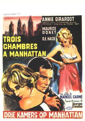 Trois chambres à Manhattan - Poster Belgique Trois chambres à Manhattan - Poster Belgique