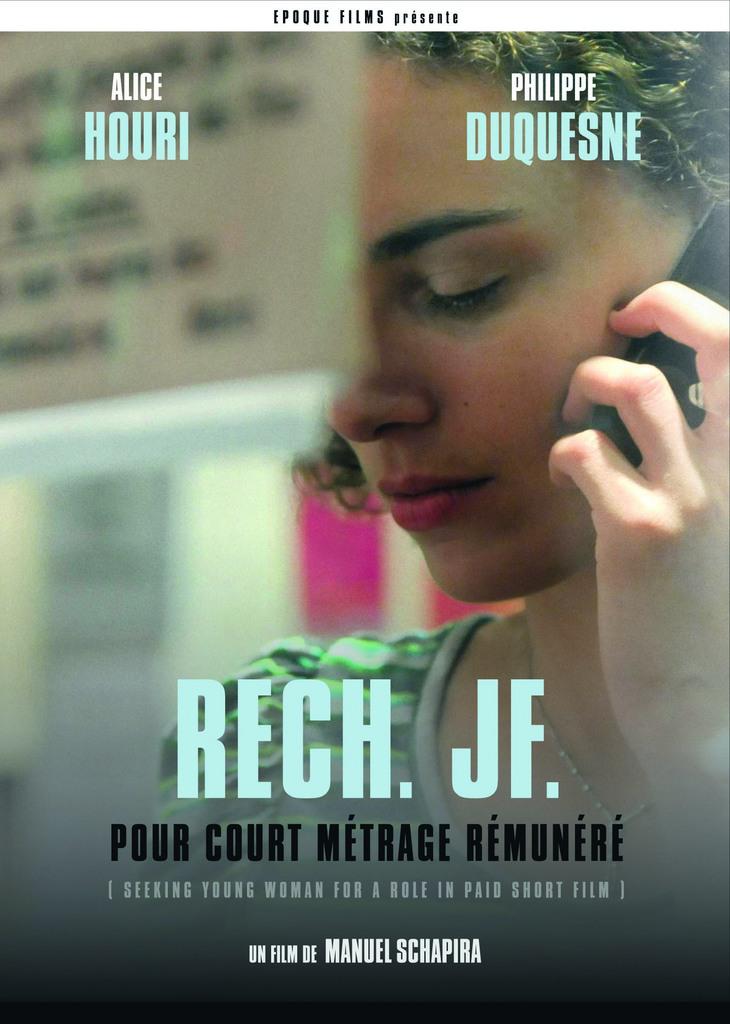 RECH JF pour court-métrage rémunéré RECH JF pour court-métrage rémunéré