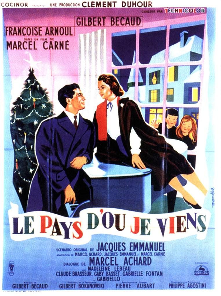 Le Pays D Où Je Viens Le Pays d'où je viens de Marcel Carné (1956) - UniFrance