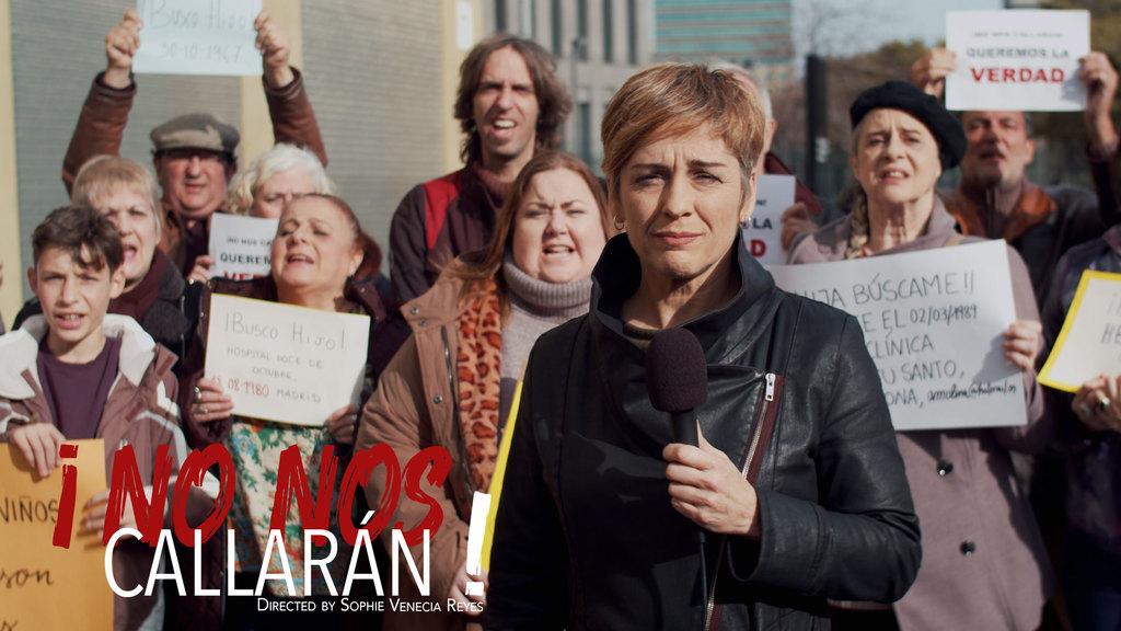 ¡No nos callarán ! ¡No nos callarán !