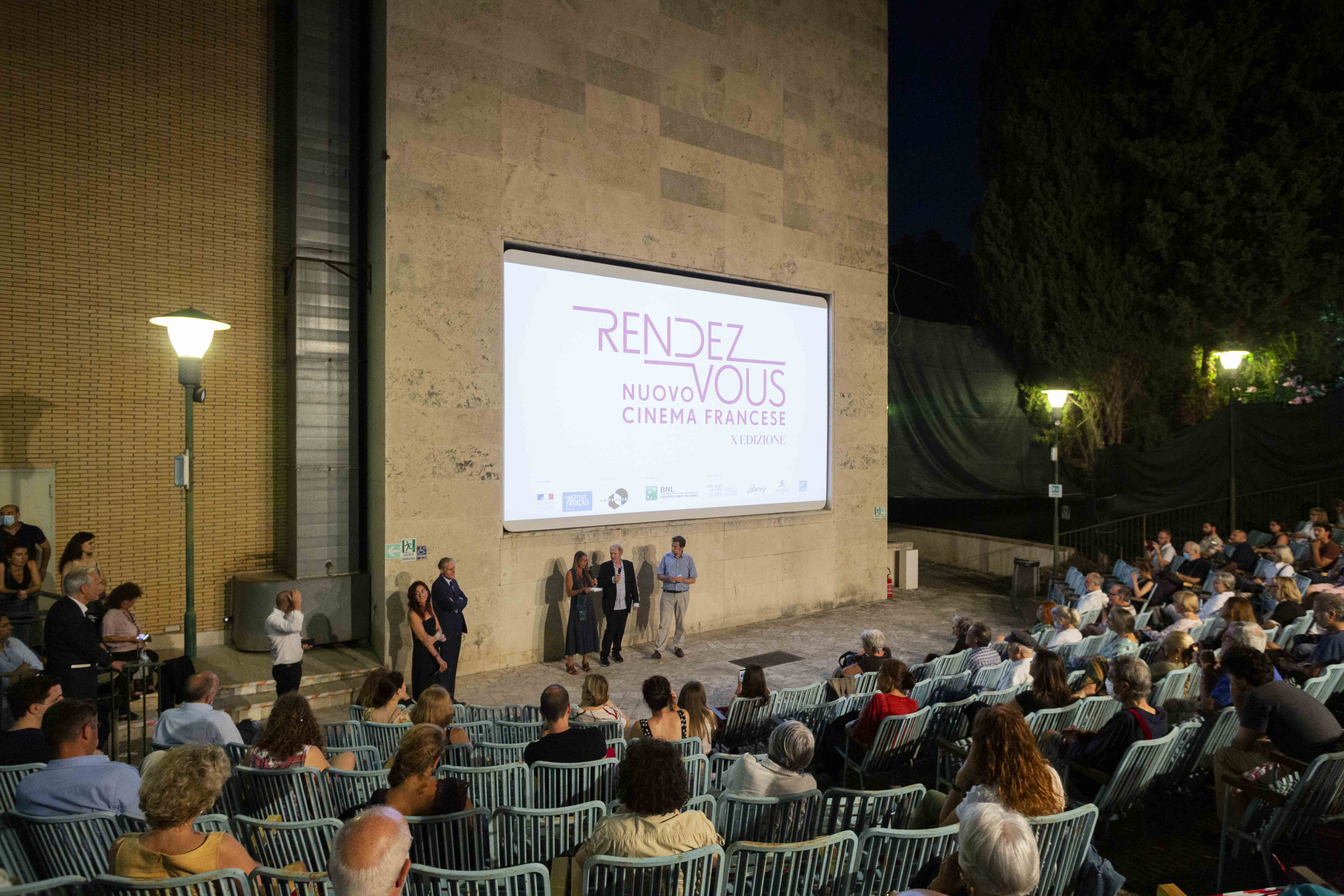 10th Rendez-Vous with New French Cinema in Rome was held outdoors! - © Christian Mantuano 10th Rendez-Vous with New French Cinema in Rome was held outdoors! - © Christian Mantuano