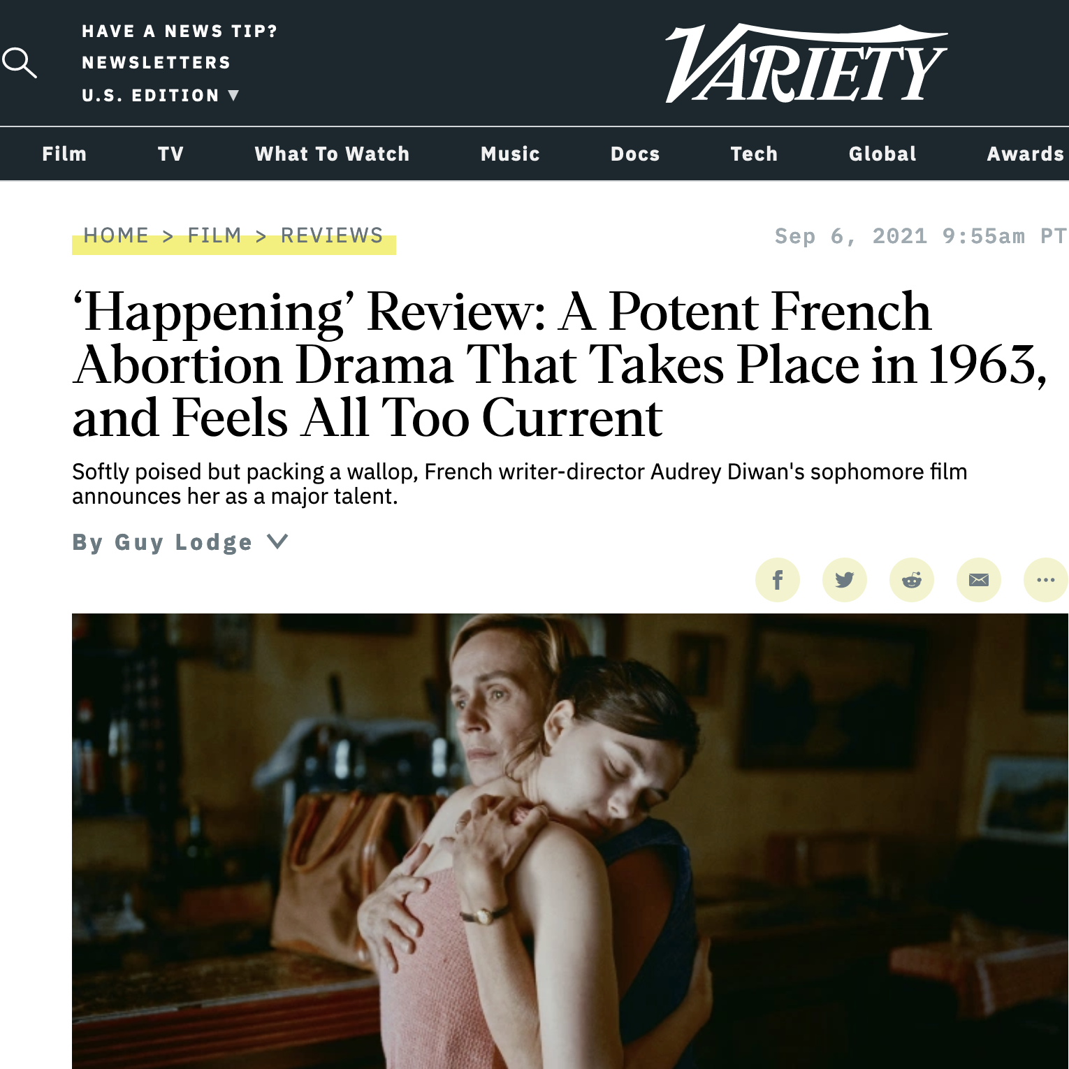 Revue de presse internationale - Septembre 2021 Revue de presse internationale - Septembre 2021