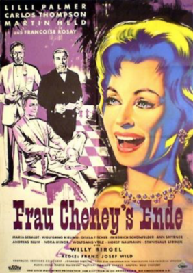 The End of Mrs. Cheney - Poster Allemagne The End of Mrs. Cheney - Poster Allemagne