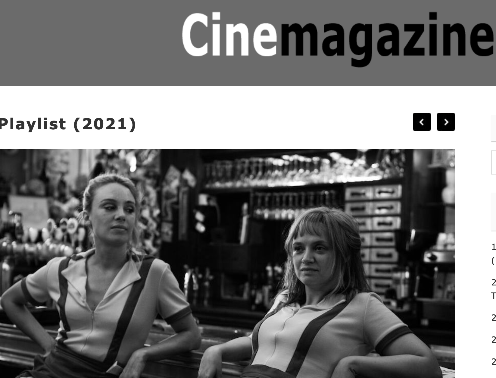 Revue de presse internationale - Septembre 2021 Revue de presse internationale - Septembre 2021