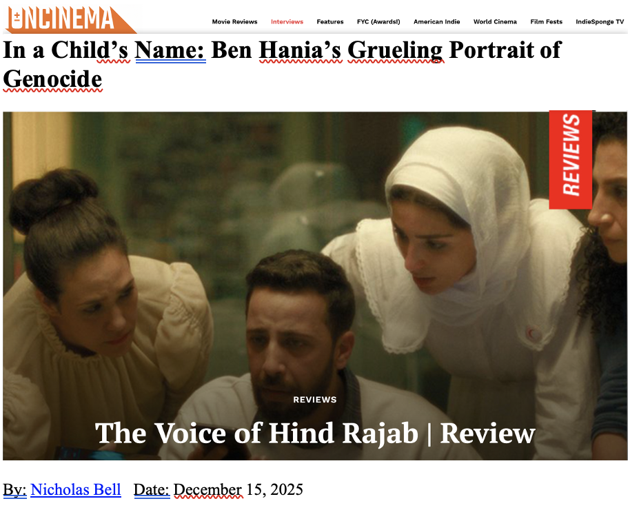 International press roundup: December 2025 International press roundup: December 2025