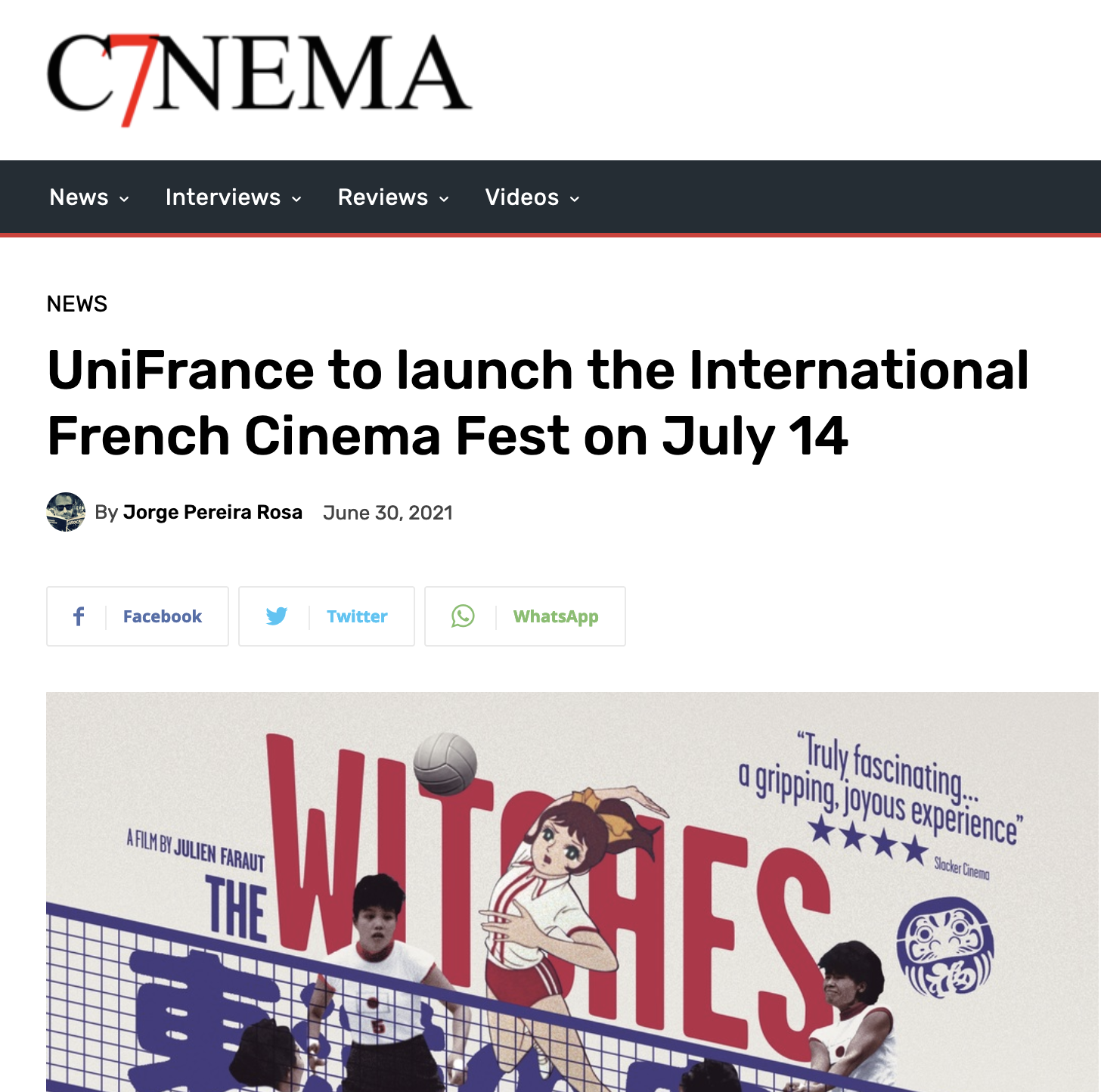 Revue de presse internationale - Juillet 2021 Revue de presse internationale - Juillet 2021