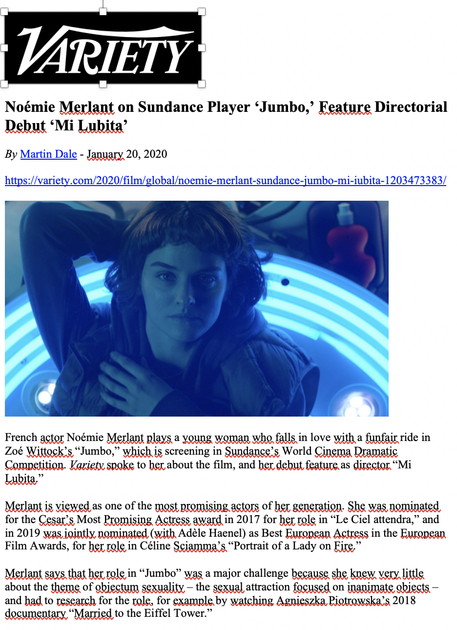 Revue de presse - Février 2020 Revue de presse - Février 2020