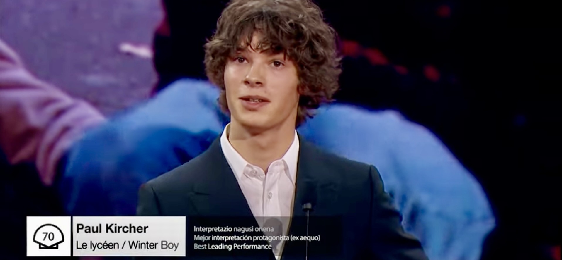 San Sebastián Film Festival: Paul Kircher receives the Silver Shell for Best Leading Performance for "Winter Boy"! San Sebastián Film Festival: Paul Kircher receives the Silver Shell for Best Leading Performance for "Winter Boy"!