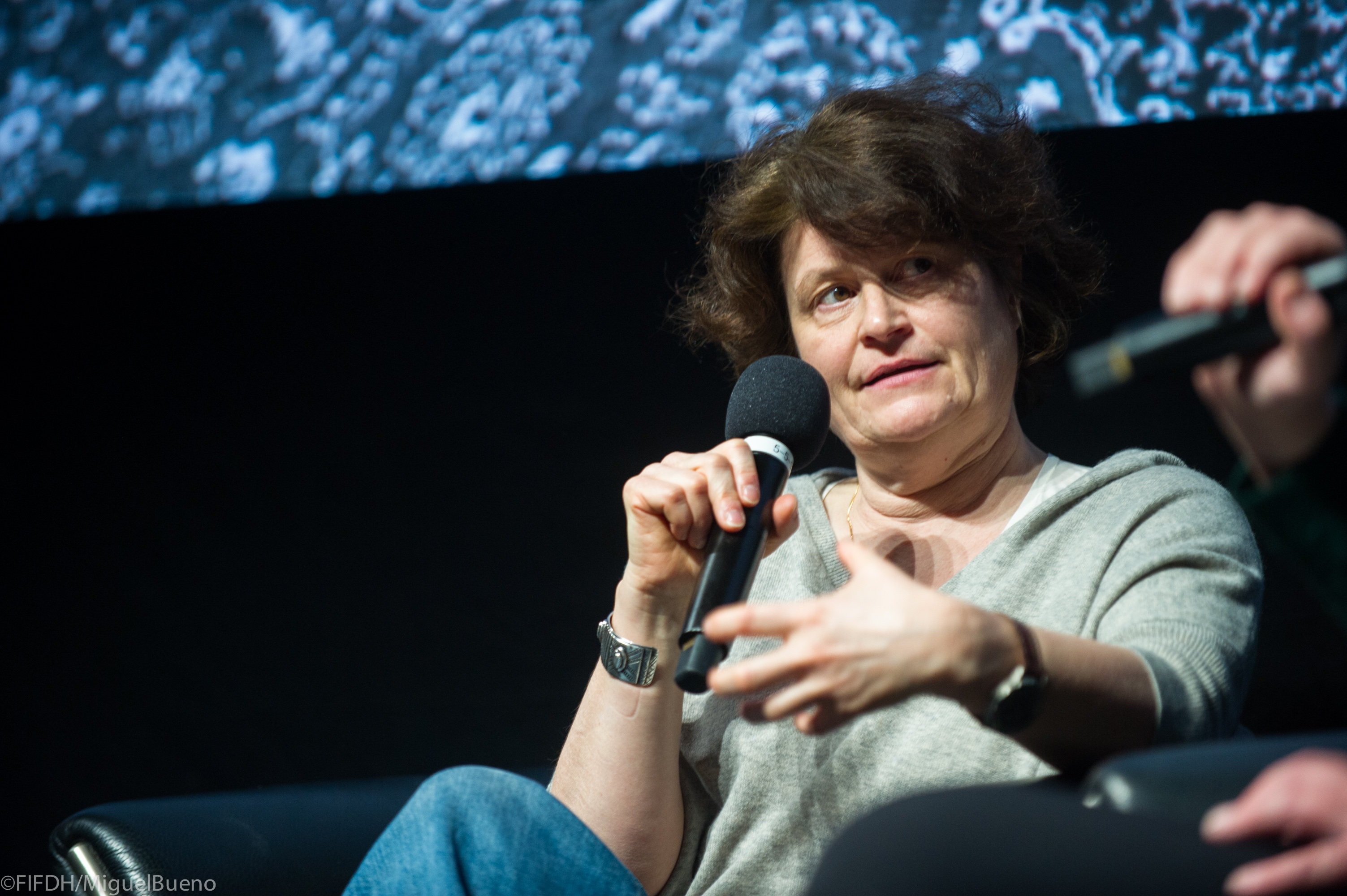 Fine awards for French documentaries at Fipadoc - Garance Le Caisne au FIFDH - © Miguel Bueno Fine awards for French documentaries at Fipadoc - Garance Le Caisne au FIFDH - © Miguel Bueno