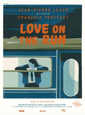 L'Amour en fuite - International Poster - 2024 Reedition L'Amour en fuite - International Poster - 2024 Reedition