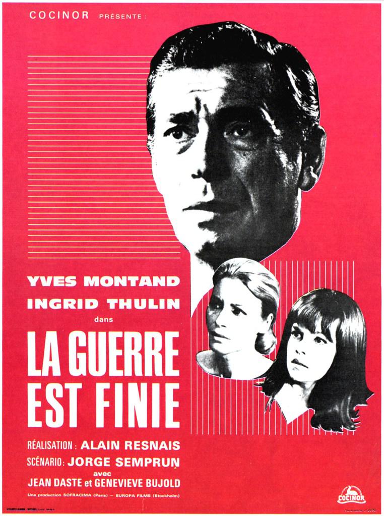 La Guerra ha terminado de Alain Resnais (1966) Unifrance