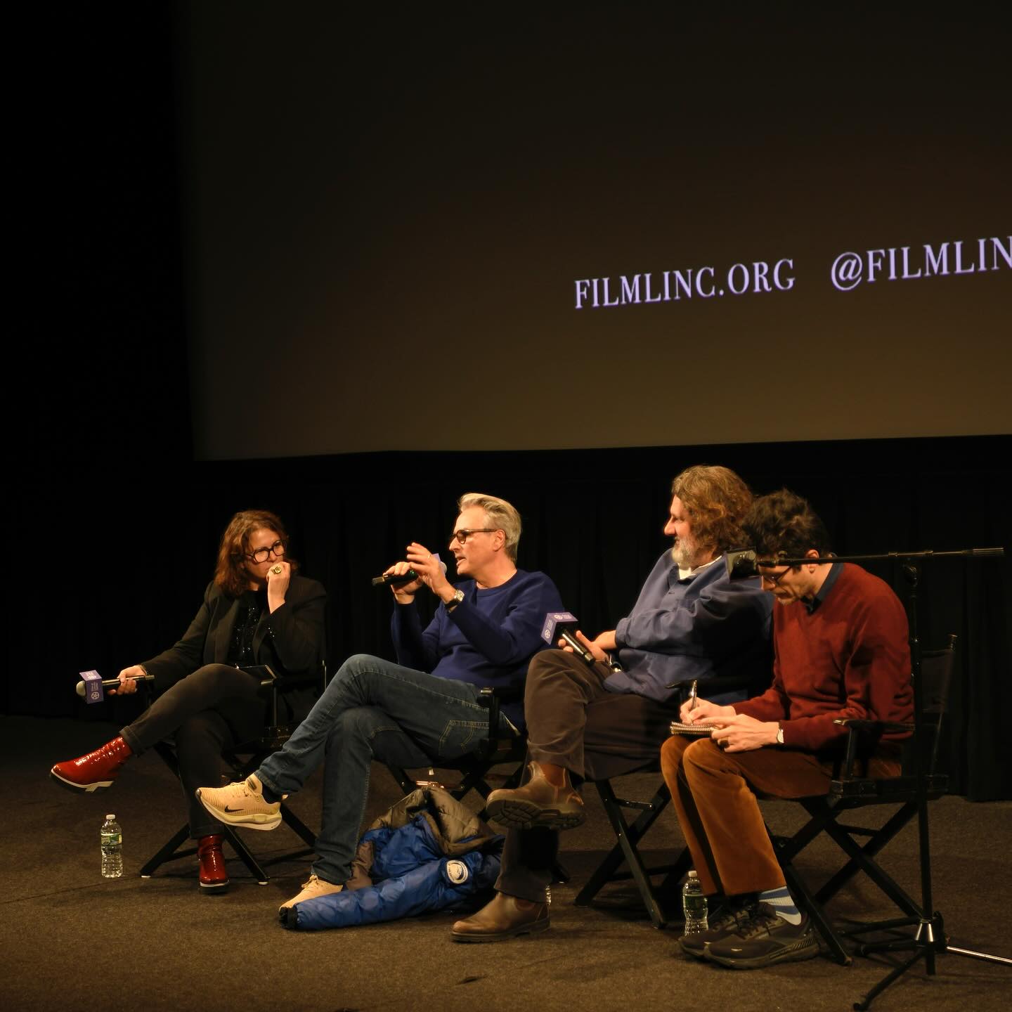 Los artistas franceses viajando por el mundo con Unifrance - Olivier Delbosc & Gilles Bourdos (New York) - © Thomas Brunot / Unifrance Los artistas franceses viajando por el mundo con Unifrance - Olivier Delbosc & Gilles Bourdos (New York) - © Thomas Brunot / Unifrance