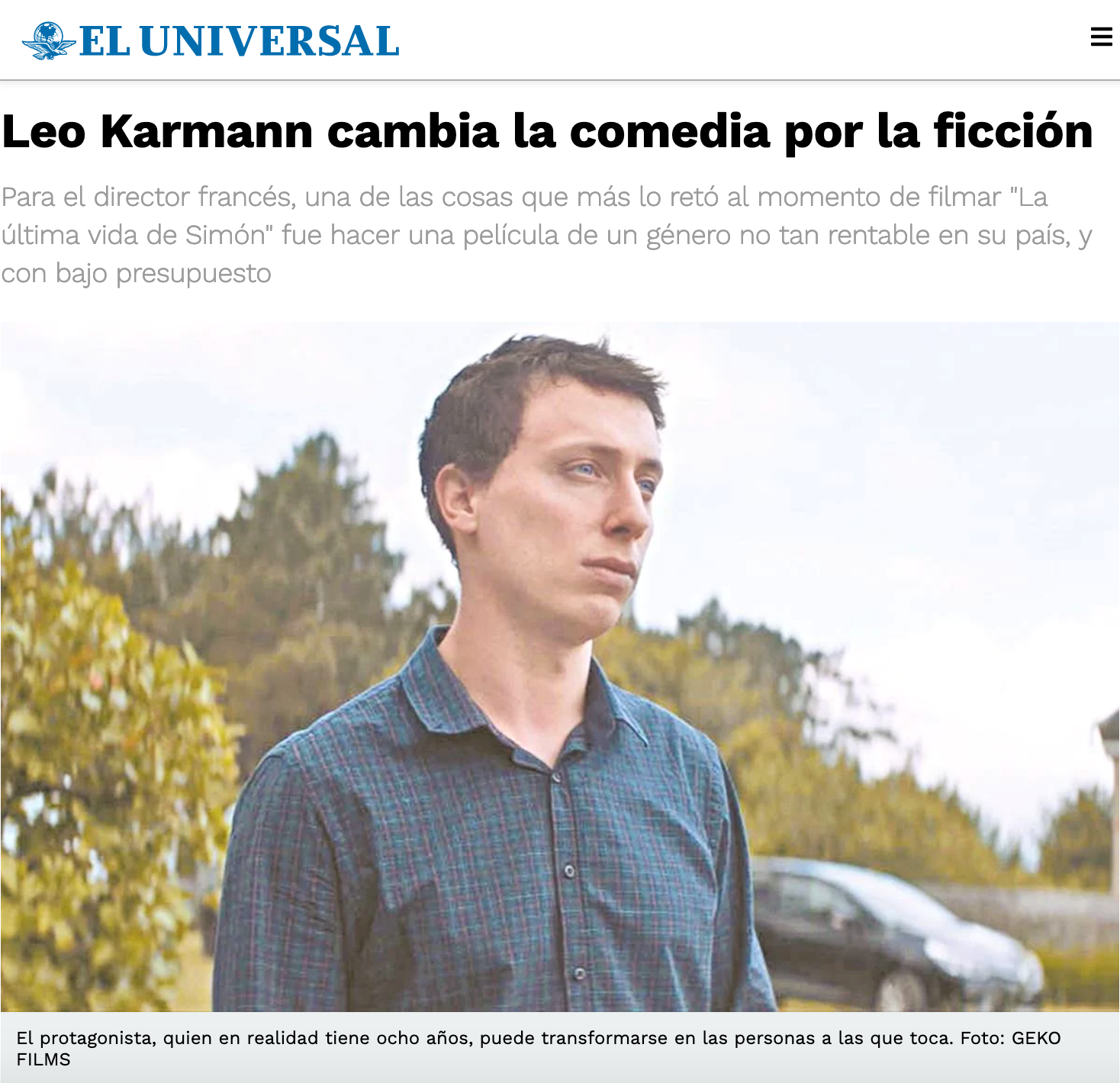 Revue de presse - Novembre 2020 Revue de presse - Novembre 2020