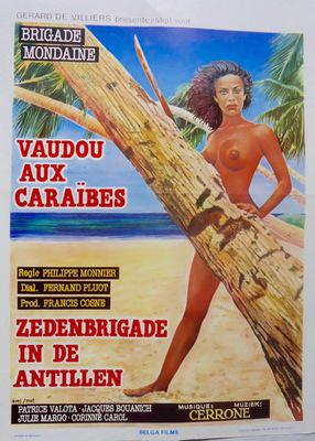 Brigade mondaine : Vaudou aux Caraïbes - Poster Belgique Brigade mondaine : Vaudou aux Caraïbes - Poster Belgique