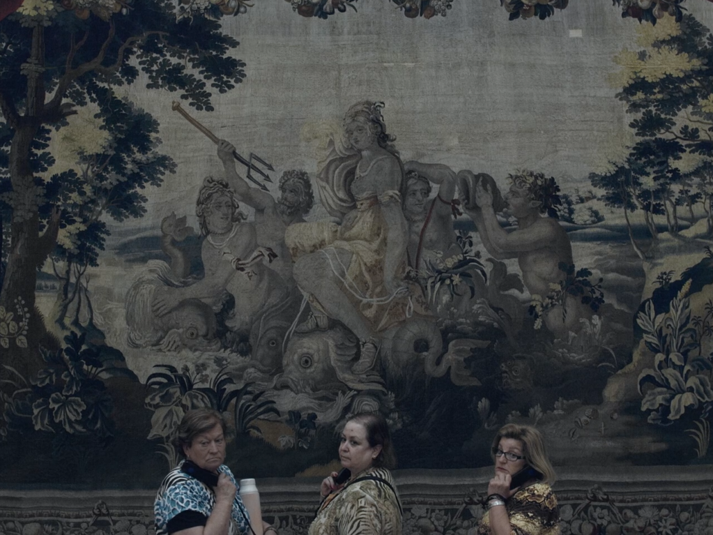 Women Visiting a City Women Visiting a City