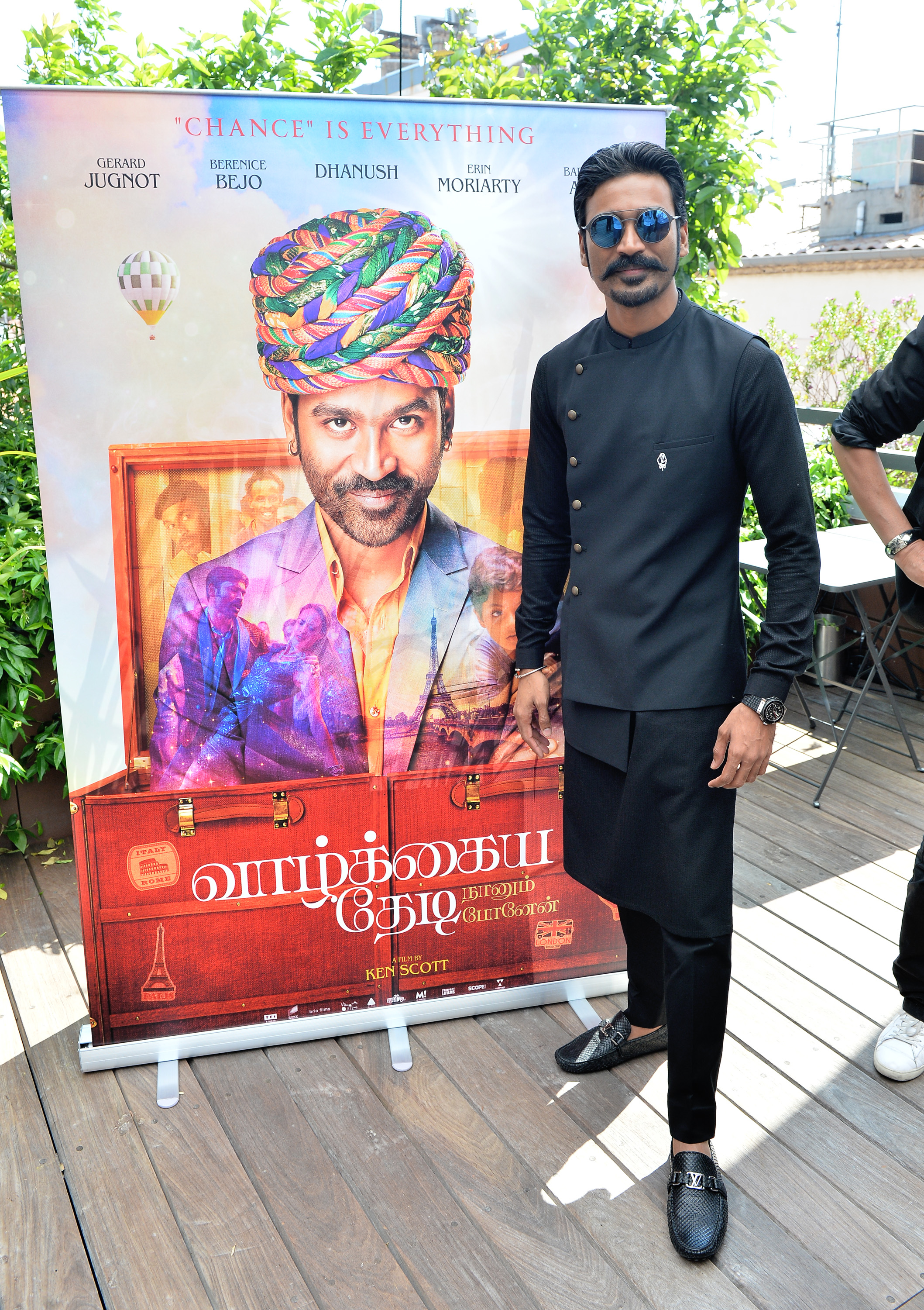 Vademécum del Festival de Cannes 2018 - Le comédien Dhanush ('L'Extraordinaire Voyage du fakir') présent pour l'India Day d'UniFrance - © Veeren/BestImage/UniFrance Vademécum del Festival de Cannes 2018 - Le comédien Dhanush ('L'Extraordinaire Voyage du fakir') présent pour l'India Day d'UniFrance - © Veeren/BestImage/UniFrance