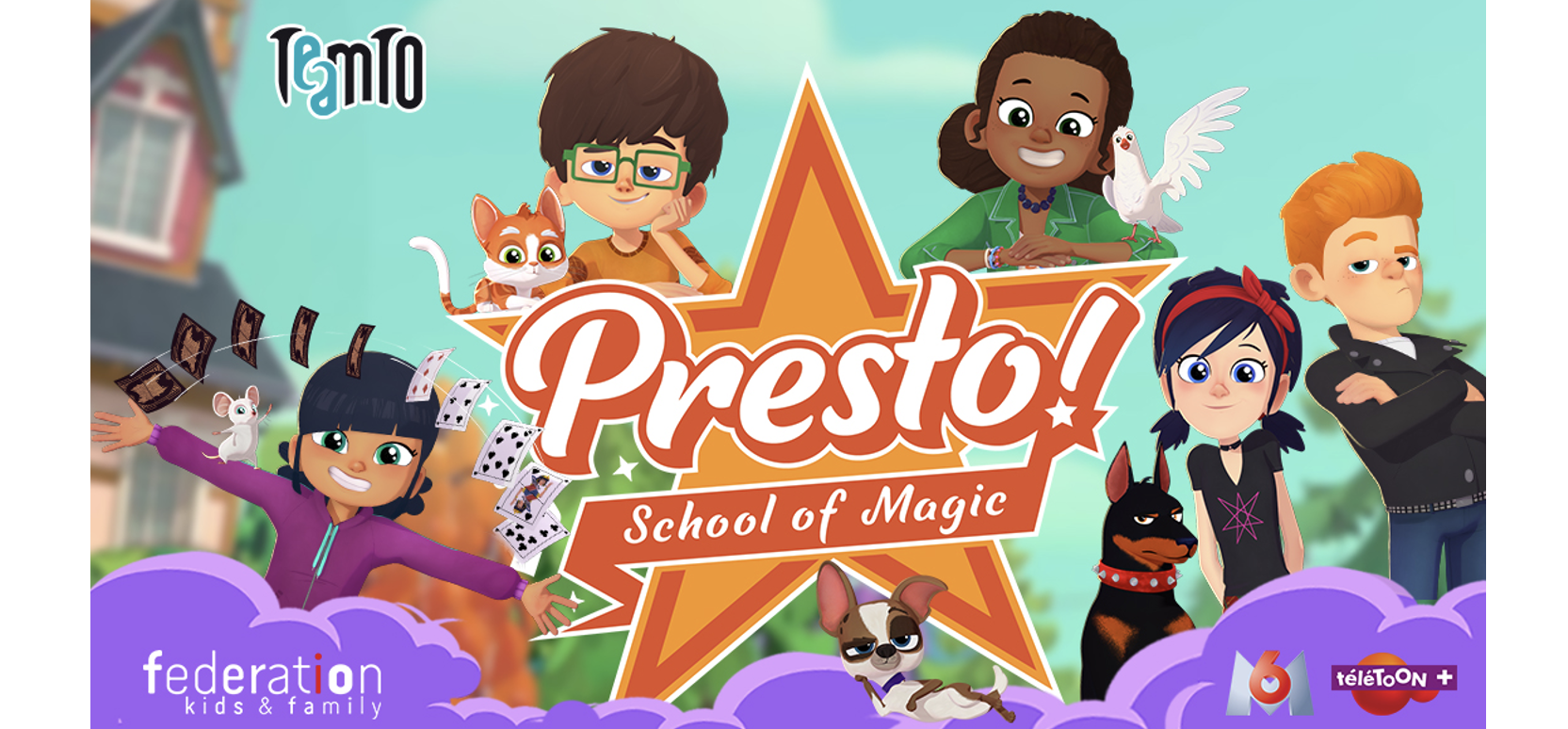 "Presto ! Le Manoir magique": Una serie para niños que hace milagros "Presto ! Le Manoir magique": Una serie para niños que hace milagros