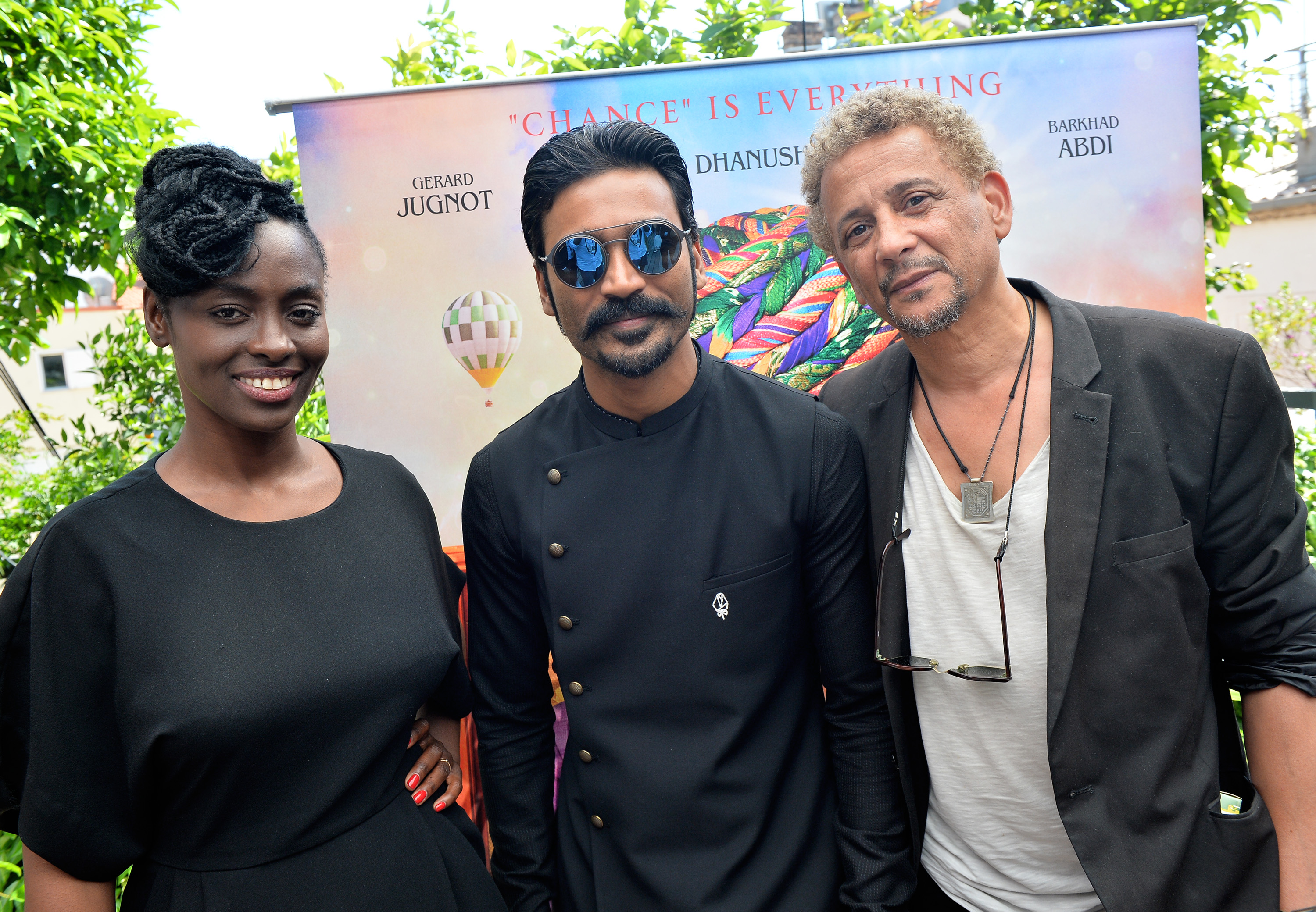 Vademécum del Festival de Cannes 2018 - Aïssa Maïga, Dhanush et Abel Jafri pour le India Day UniFrance - © Veeren/BestImage/UniFrance Vademécum del Festival de Cannes 2018 - Aïssa Maïga, Dhanush et Abel Jafri pour le India Day UniFrance - © Veeren/BestImage/UniFrance
