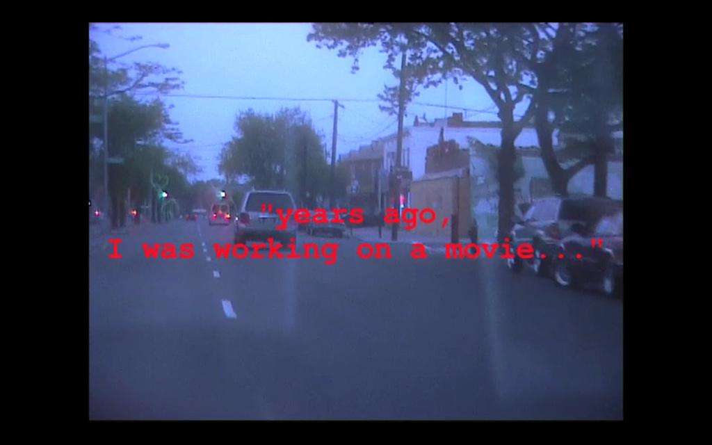 Years Ago, I Was Working on a Movie&hellip;