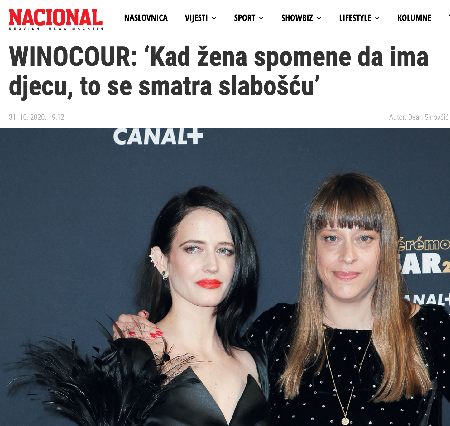 Revue de presse - Novembre 2020 Revue de presse - Novembre 2020