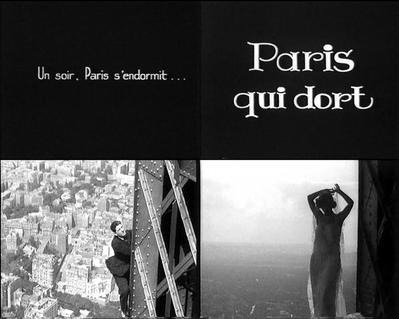 Paris qui dort Paris qui dort