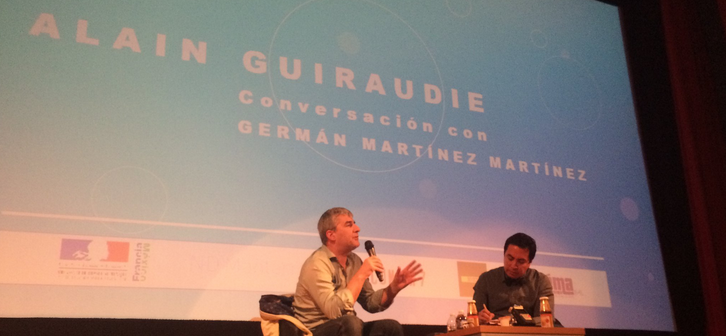 Alain Guiraudie gives a masterclass at FICUNAM in Mexico Alain Guiraudie gives a masterclass at FICUNAM in Mexico
