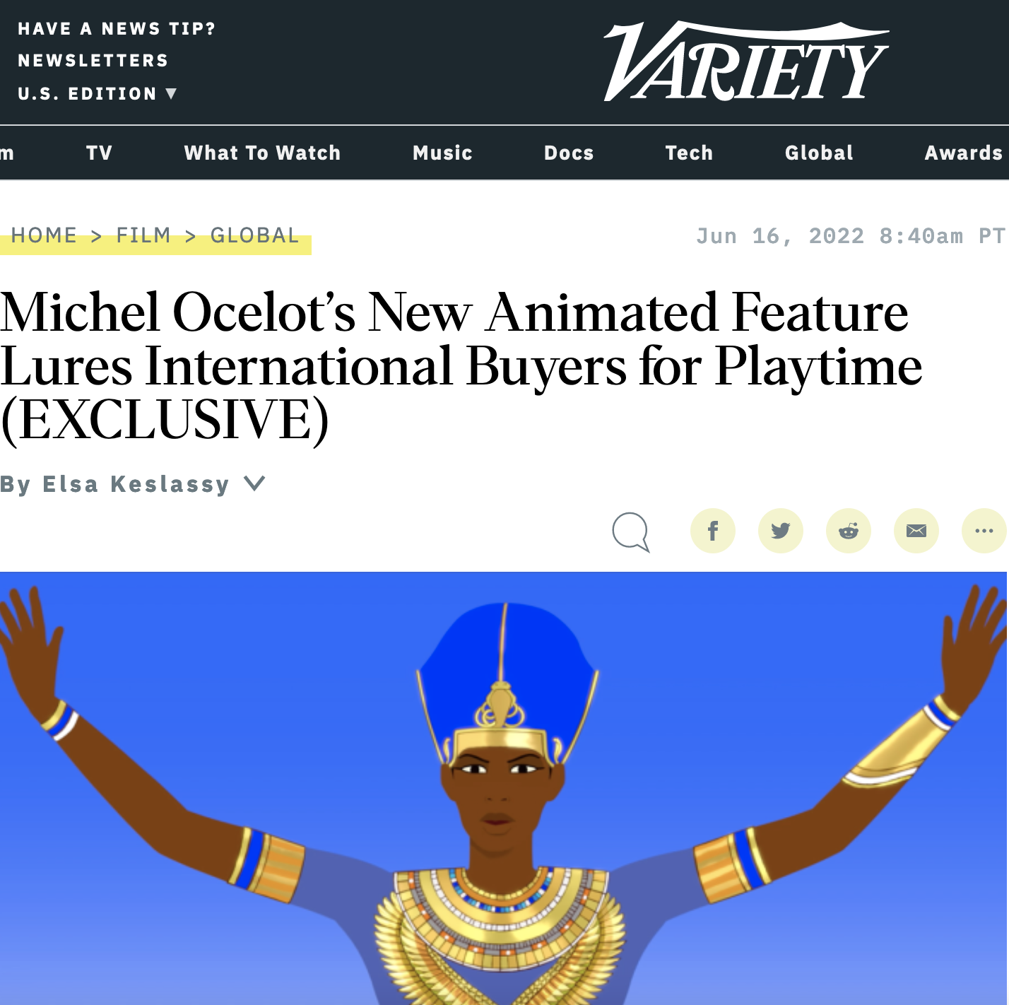 Revista de prensa internacional sobre la animación francesa - Verano del 2022 Revista de prensa internacional sobre la animación francesa - Verano del 2022