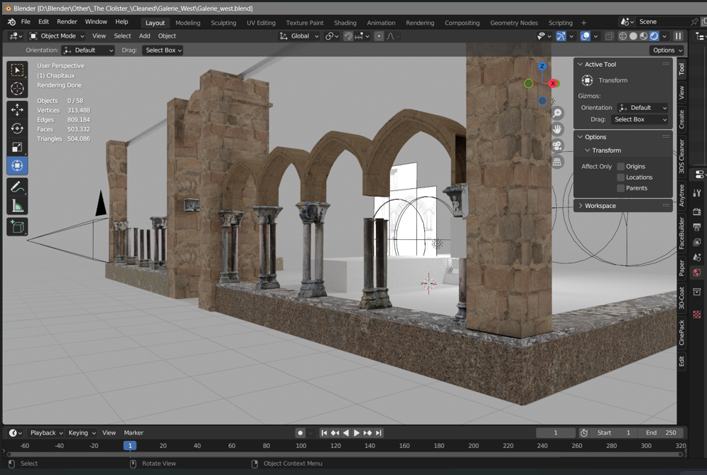 The Cloisters Odyssey - © Passé Simple The Cloisters Odyssey - © Passé Simple