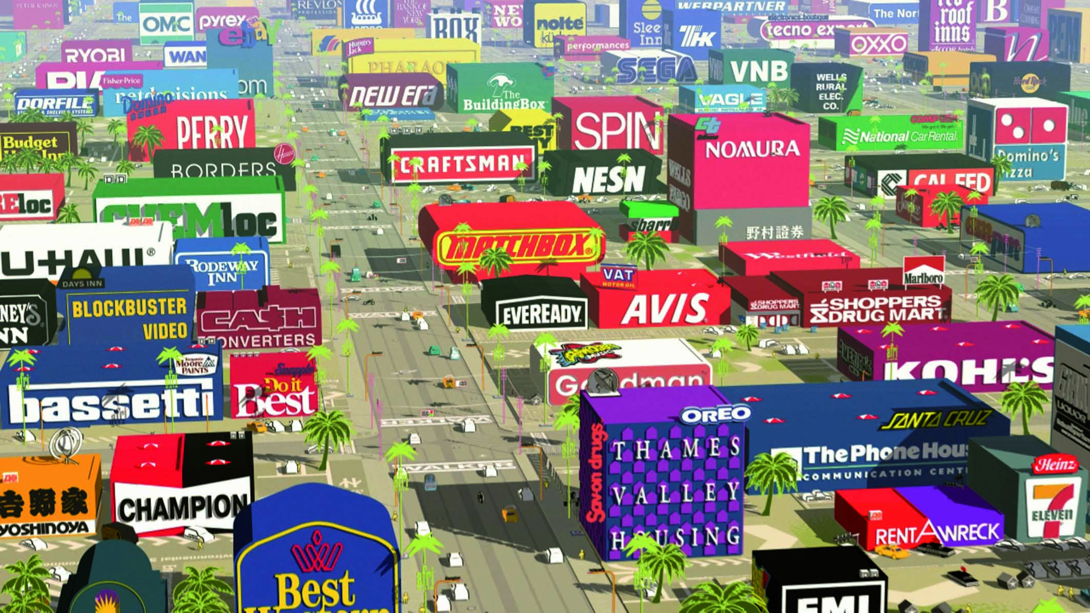 La course aux oscars du court-métrage est lancée - Logorama du collectif H5 - © Autour de Minuit Productions La course aux oscars du court-métrage est lancée - Logorama du collectif H5 - © Autour de Minuit Productions