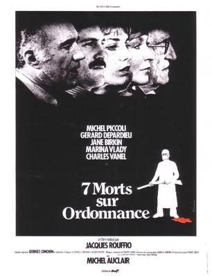 Sept morts sur ordonnance Sept morts sur ordonnance