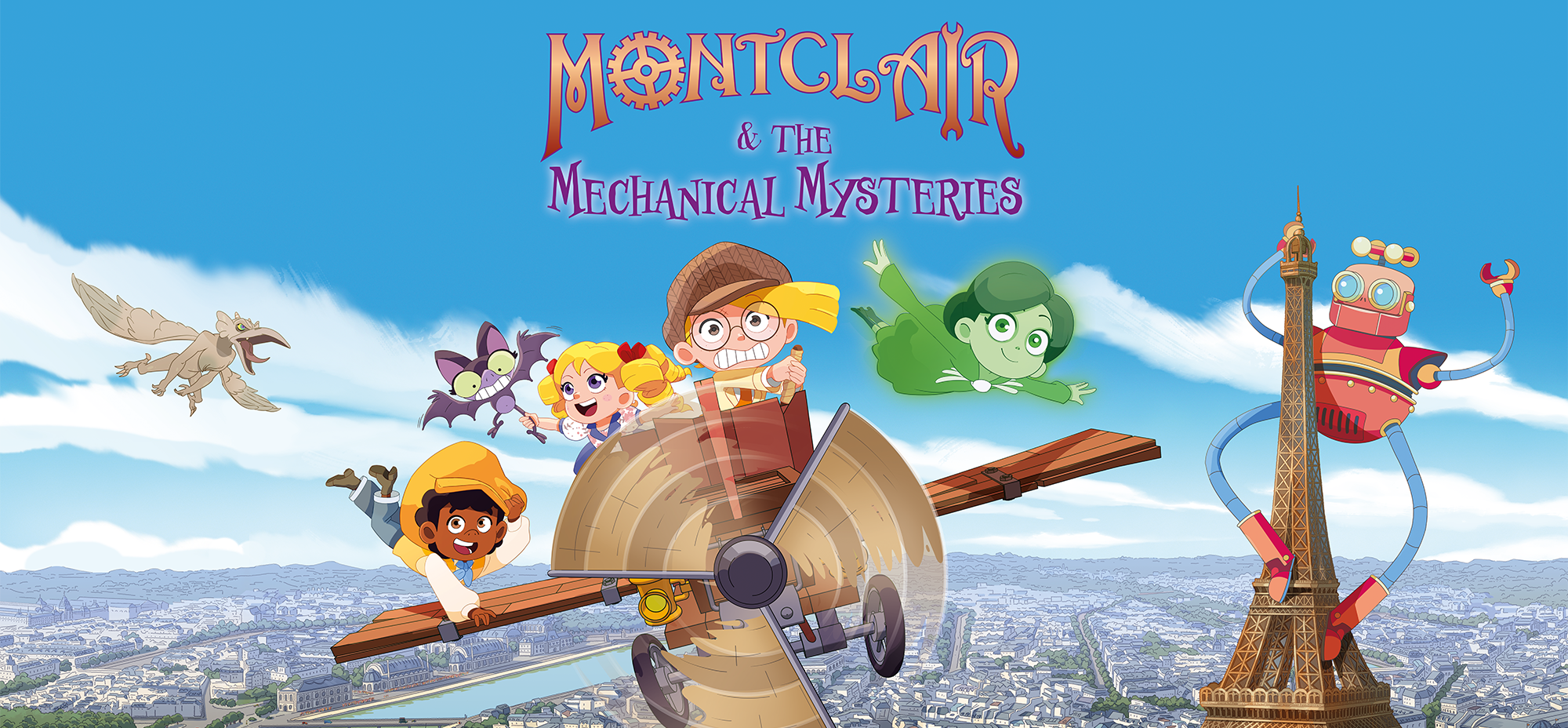 "Montclair & The Mechanical Mysteries": a high‑energy adventure for young audiences in a revisited Paris