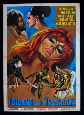 The Giants of Thessaly - Poster - Italy The Giants of Thessaly - Poster - Italy