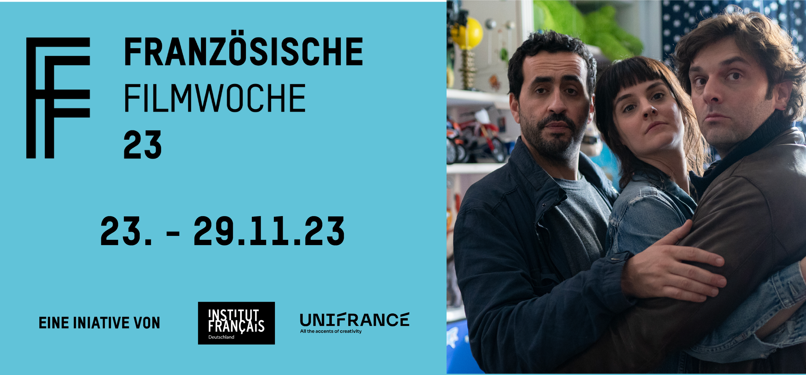 ¡Les esperamos en la 23.ª Semana del cine francés en Alemania! ¡Les esperamos en la 23.ª Semana del cine francés en Alemania!